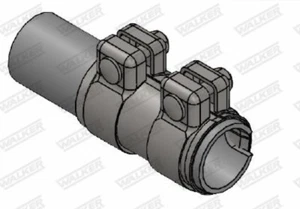 WALKER Rohrverbinder Abgasanlage Auspuffschelle Doppelschelle 82166 - Bild 1 von 1