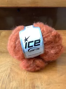 Ice Yarns COPPER Kan Mohair YARN Mohair/Wool/Acrylic/Polyamide 50gr 100m NEW - Picture 1 of 2