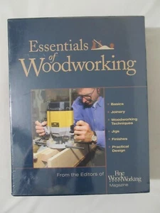 Essentials of Woodworking Gift Set 6 Books Paperback Jigs Joinery Techniques FWW - Picture 1 of 11