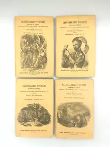 IL CONTE DI VIRTù GIANGALEAZZO VISCONTI Belgiojoso, Vallardi 1876 (2 volumi in 4 - Foto 1 di 16