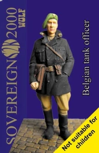Sovereign 2000 - oficial de tanques belga 1/35 - S2KW047 - Imagen 1 de 4