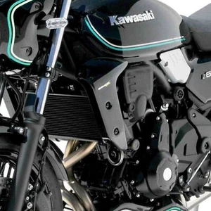 Ermax Kühlerwangen schwarz Ebenholz [H8] Kawasaki Z650 RS 2022-2024 - Bild 1 von 2