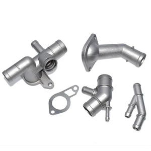 For VW MK4 Golf Jetta GTI 1.8T Audi TT Aluminum Coolant Pipe Flange Upgrade Kit - Picture 1 of 11