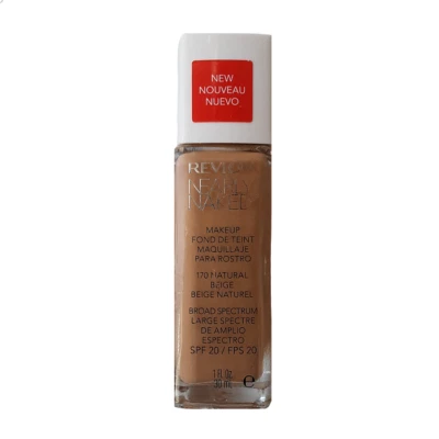 Revlon Nearly Naked Liquid Makeup, 170 Natural Beige - Image 1 of 2
