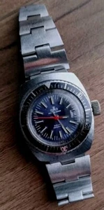 1976 Meister Anker Women's Diver Watch-Automatic-21 Jewels-Swiss Made-Runs Great - Picture 1 of 9