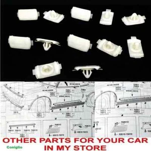 CELICA TA22 RA20 RA21 RA22 ROCKER PARNELS MOULDINGS TRIM 12 CLIP - Picture 1 of 4