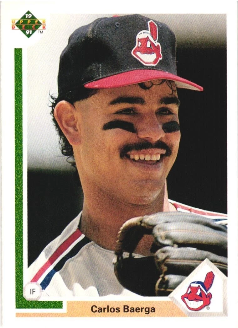 1991 Upper Deck #125 Carlos Baerga Cleveland Indians