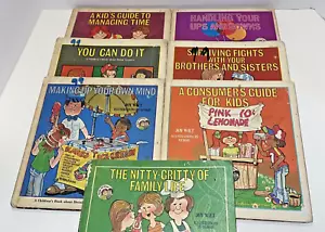 Lot 7 Childen Books World Incorporated 1970's Vintage Stories Kids - Picture 1 of 11