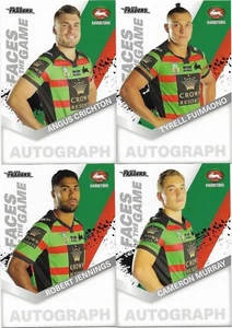2018 NRL Traders Faces of the Game RABBITOHS 4 Card Team Set - Picture 1 of 1