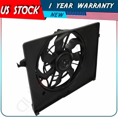 Conjunto de ventilador de radiador eléctrico para Hyundai Sonata 621260 2006 2007 2008 2009 Foto 1 de 4