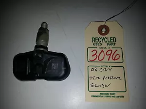 Honda CR-V 2008 sensor de presión de neumáticos TPMS FABRICANTE DE EQUIPOS ORIGINALES 42753-SWA-A54 #3096 - Imagen 1 de 4