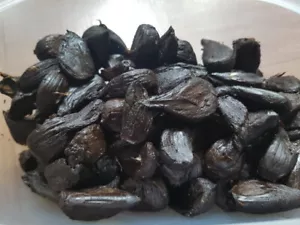 100% Organic Black Garlic 1/2 LB from US. Great for Immune System Vacuum Sealed - Picture 1 of 7