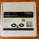 StarTech 30' Active USB 2.0 A to B Cable, Black (USB2HAB30AC) New in Box