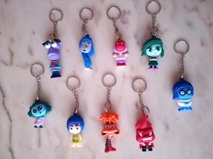 Set di nove portachiavi con ciondolo Inside Out 1 e 2 - Foto 1 di 2
