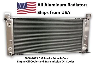 Radiador para GMC YUKON V8 2000-2013 34" CORE con eoc y con toc DPI 2370 HPR830 Foto 1 de 2