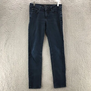 BDG Ankle Skinny Jeans Womens 26 Blue Dark Wash Denim Low Rise Zip Fly 5 Pockets - Picture 1 of 15