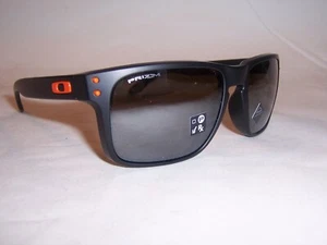 Neue Oakley Sonnenbrille HOLBROOK OO9102-L7 MATTSCHWARZ/PRIZM BLACK AUTHENTISCH 9102 - Bild 1 von 7