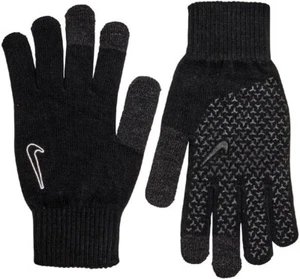 Guantes NIKE Tech And Grips Tejidos 2.0 Talla L/XL Negro Invierno Swoosh Para Hombres - Imagen 1 de 1