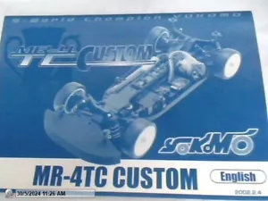 NOS Manual Suit MR4-TC Custom Yokomo Part # - Picture 1 of 1