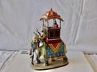 54mm Andrea  Indischer Delhi - Durbar Elefant in prachtvoller Luxus Bemalung