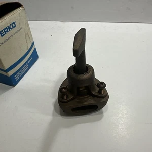 Vintage Perko 386-B Bronze Drain Scupper w/ T Handle Plug - Picture 1 of 7