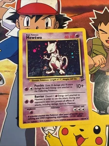 Pokémon TCG Mewtwo Base Set 10/102 Holo 1999-2000 Wizards Base Set Copyright... - Picture 1 of 11