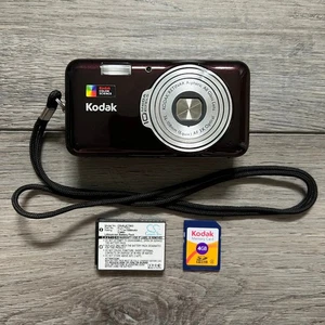 Kodak EasyShare V1003 Digital Camera 10MP 3x Zoom w/ SD Card + Battery Tested - Picture 1 of 7