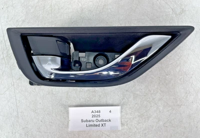 ✅ 20-25 OEM Subaru Outback XT LTD PUERTA TRASERA IZQUIERDA LADO DEL CONDUCTOR MANIJA INTERIOR 5K Foto 1 de 4