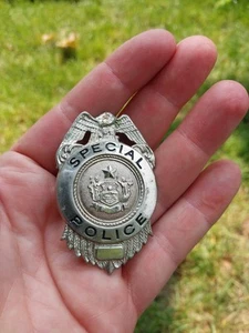 DETECTIVE AGENCY BADGE SPECIAL OFFICER PRIVATE SECURITY FORCE LAW Police cop - Picture 1 of 3