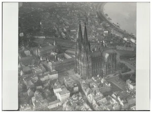 ZZ-1501/ Köln Foto Luftbild 18 x 13 cm ca.1938 - Picture 1 of 2