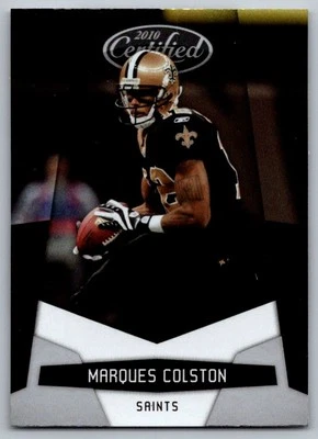 2010 Panini Certified Marques Colston New Orleans Saints #95 - Image 1 of 2