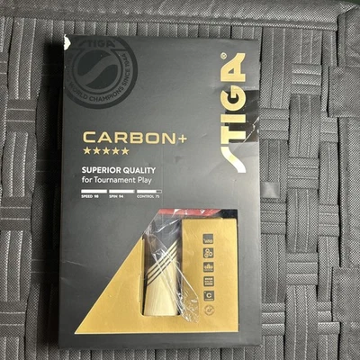 Carbon+ Ping Pong Paddle – 7-ply Extra Light Carbon Fiber Blade – 2mm Premium... - Image 1 of 2