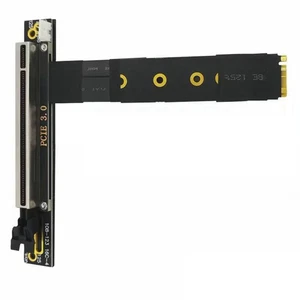 3X(NVME to PCIE X16 Adapter Cable M.2 -Mkey to 16X Extension Adaptor Cable1548 - Afbeelding 1 van 10