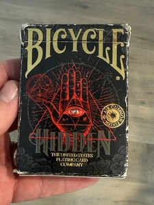 Bicycle Hidden Poker Sized Playing Cards Made in USA Sealed - Picture 1 of 5