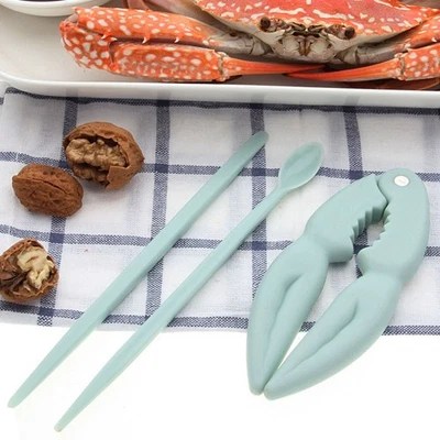 Crab Crackers Food-Grade Plastic Color Available Portable Tools For Easy Storage - Image 1 of 4