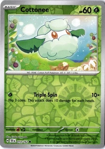 Cottonee 14/162 - Reverse Holo Common - SV5: Temporal Forces - Picture 1 of 2