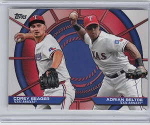 Dúos dinámicos 2025 Topps #DD-10 Corey Seager/Adrian Beltré - Imagen 1 de 2