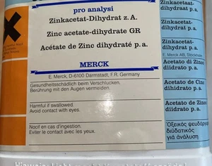 100 g Zink Acrtat Dihydrat Z.A 100% hochdosiert - Bild 1 von 4