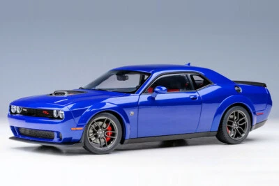 71772 1/18 AUTOart DODGE CHALLENGER R/T SCAT PACK WIDEBODY 2022 INDINGO BLUE - Immagine 1 di 4