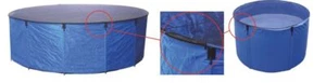 AquaForte flexi bowl 120x60cm Quarantäne Koi Becken inkl. Abdecknetz Tragetasche - Bild 1 von 1