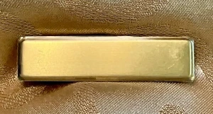 United States Commemorative Gallery Stick-on Engraving Brass Plate -3in x 0.75in - Picture 1 of 3