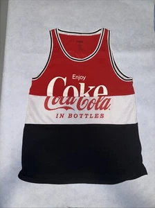 Coca Cola Coke 1886 Women's Tank Top Size Medium Red White Black - Picture 1 of 5