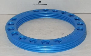 2009 Hasbro Twister Hoopla Replacement set of 4 Blue Plastic Rings - Picture 1 of 1