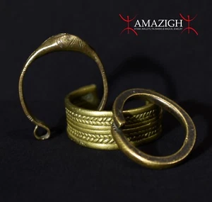 3 pulseras antiguas para niños - África Occidental - Imagen 1 de 5