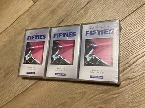 The Fabulous Fifties Back to the 50s 3 Cassettes New - Picture 1 of 2