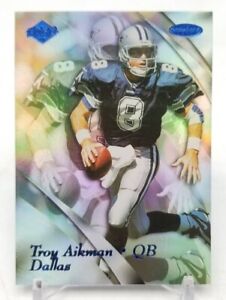 1999 Collector's Edge Masters TROY AIKMAN Blue Foil /5000 Dallas Cowboys #52 NFL