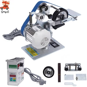 1"x30" Belt Sander 550W Bench Sanding Machine Polisher Sharpener Household - Picture 1 of 12