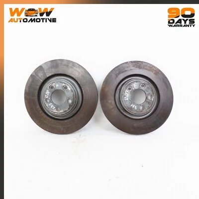99-19 JAGUAR XF TIPO S X250 X200 JUEGO DE DISCOS ROTOR FRENO DELANTERO IZQUIERDO DERECHO OEM Foto 1 de 4