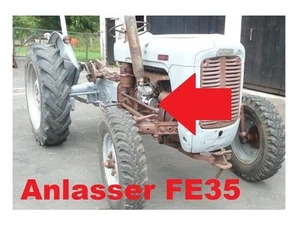Anlasser FE 35 Getriebeanlasser Starter Ferguson FE35 Standard 23C + und - vert. - Bild 1 von 5