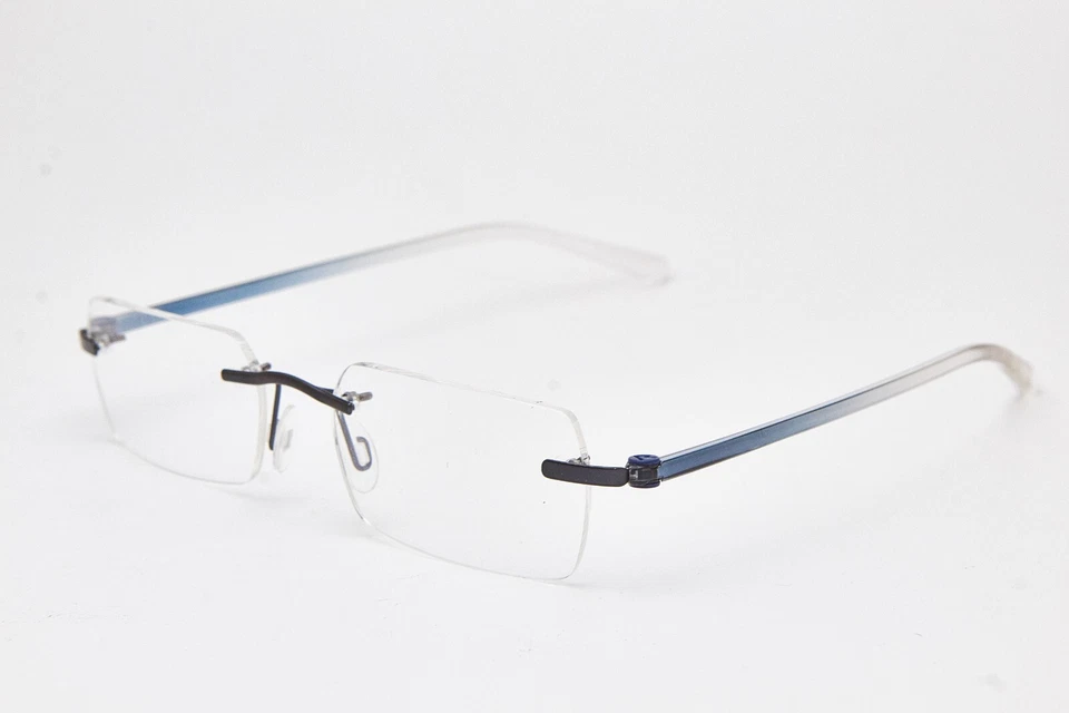 Y2K RODENSTOCK Gafas Sin Montura Hombre R4555 Marco Plástico Foto 1 de 4